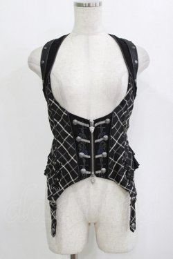 画像5: OZZ ANGELO / ローズハンティングケープ付きベスト  ブラック H-26-02-10-027-OO-TO-KB-ZH