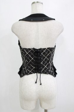 画像6: OZZ ANGELO / ローズハンティングケープ付きベスト  ブラック H-26-02-10-027-OO-TO-KB-ZH