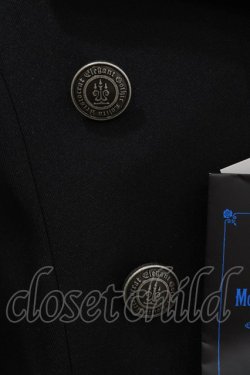 画像4: Moi-meme-Moitie / パイピングケープジャケット 9号 ブラック H-26-02-10-029-MO-JA-KB-ZH