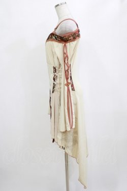 画像2: Ozz oneste / 和チャイナオフショルチュニックカーデ  ベージュ H-26-02-10-033-OO-TO-KB-ZH