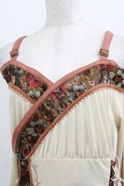 画像4: Ozz oneste / 和チャイナオフショルチュニックカーデ  ベージュ H-26-02-10-033-OO-TO-KB-ZH