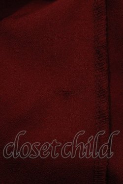 画像5: Ozz On / ハイウエストフリルパンツ  ボルドー H-26-02-10-040-OO-PA-KB-ZH