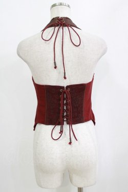 画像3: Ozz oneste / ナポレオン風ホルタービスチェ  ボルドー H-26-02-10-046-OO-TO-KB-ZH