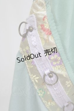 画像4: Ozz oneste / 和チャイナショートボレロ  グリーン H-26-02-10-050-OO-TO-KB-ZH