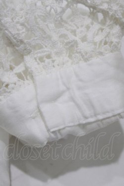 画像6: Jane Marple / リボンタイ付ピンタックブラウス  オフホワイト H-26-02-10-053-JM-BL-KB-ZH