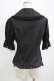 画像3: Moi-meme-Moitie / スカラップコットンレースパフ袖ブラウス 9号 黒 H-26-02-10-055-MO-BL-KB-ZH (3)