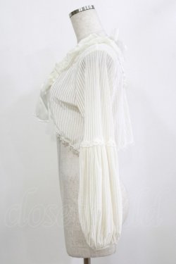 画像2: MR corset / レースリボンボレロ  オフホワイト H-26-02-10-059-PU-TO-KB-ZH