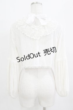 画像3: MR corset / レースリボンボレロ  オフホワイト H-26-02-10-059-PU-TO-KB-ZH