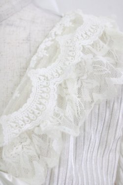 画像4: MR corset / レースリボンボレロ  オフホワイト H-26-02-10-059-PU-TO-KB-ZH