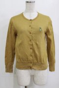 Jane Marple / エンブロイダリーカーディガン  マスタード H-26-02-10-060-JM-TO-KB-ZH