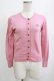画像1: Jane Marple / クラウンEmbカーディガン  ピンク H-26-02-10-063-JM-TO-KB-ZH (1)