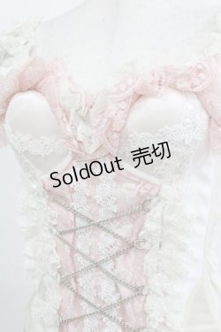 画像4: H jelly / ビスチェキャミ  ピンク H-26-02-10-066-HN-TO-KB-ZH