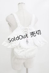 h.NAOTO / 鹿目まどかリュック  ホワイト H-26-02-10-067-HN-BG-KB-ZH