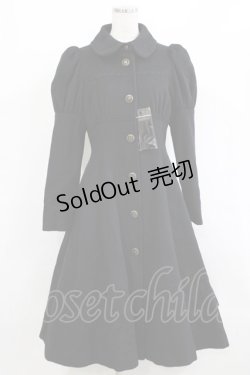 画像1: MIHO MATSUDA / ウールコート・ユリズ S ブラック H-26-02-10-010-GO-CO-KB-ZH