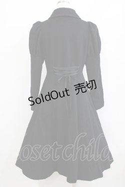 画像3: MIHO MATSUDA / ウールコート・ユリズ S ブラック H-26-02-10-010-GO-CO-KB-ZH