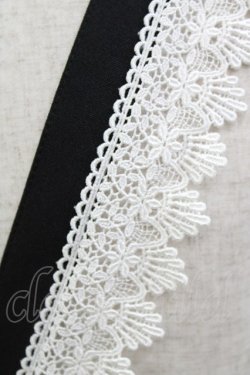 画像4: MIHO MATSUDA / [人形の館] スカート・リュクゼ  黒×白 H-26-02-10-017-GO-SK-KB-ZH