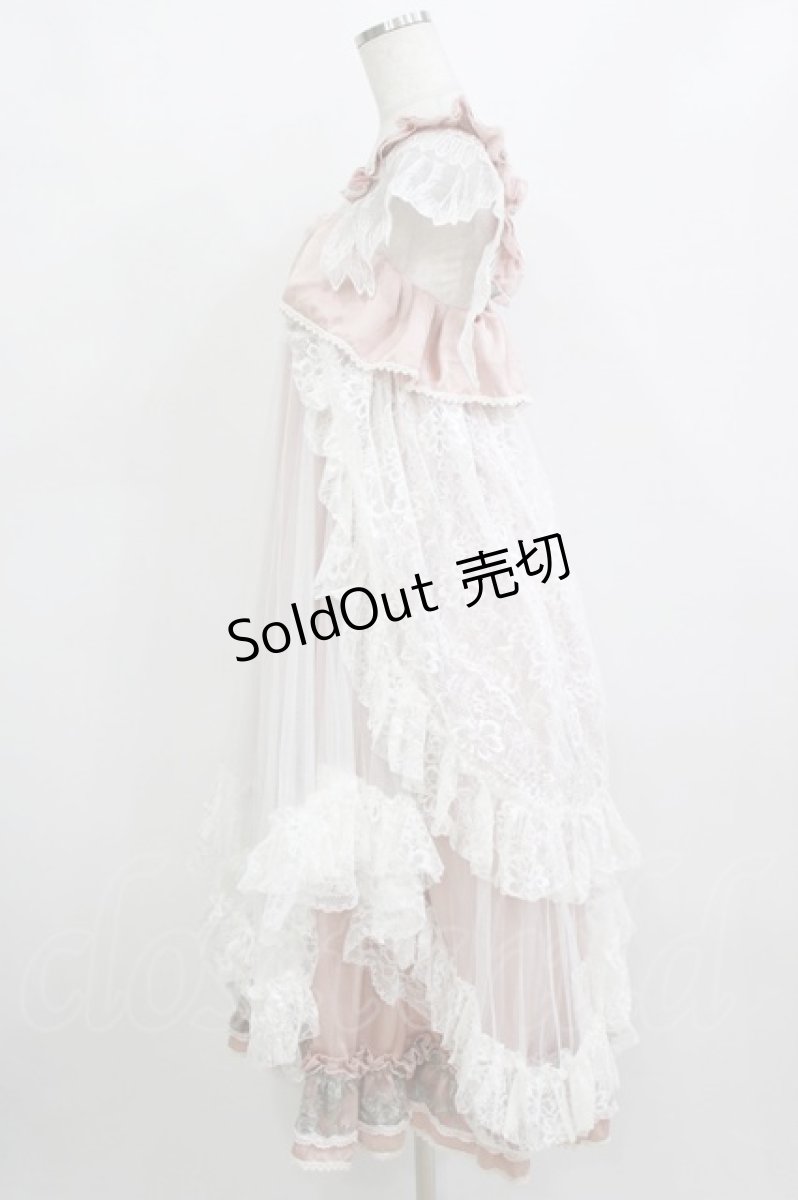 画像2: MR corset / WING LACE DRESS  ピンク H-26-02-10-019-PU-OP-KB-ZH (2)