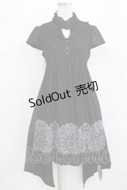 画像1: h.NAOTO / 暁美ほむらワンピース  ブラック H-26-02-10-020-HN-OP-KB-ZH