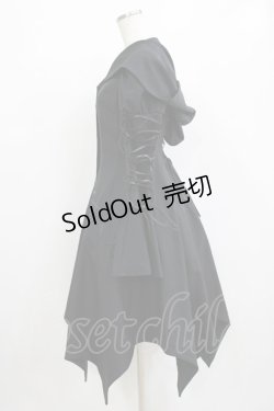 画像2: ATELIER BOZ / カトレアワンピース  ブラック H-26-02-10-021-EL-OP-KB-ZH