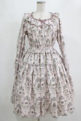 Melody BasKet / Rose Princessブラウスワンピース M ピンク H-26-02-11-001-LO-OP-KB-ZH