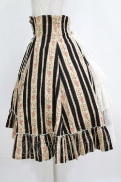 画像2: ATELIER PIERROT / ハイウエストスカート  ブラック(コーデュロイ) H-26-02-11-003-EL-SK-KB-ZH