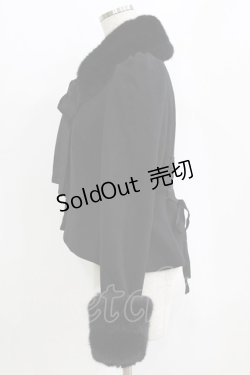 画像2: Sheglit / Janeショートコート M 黒 H-26-02-11-026-EL-CO-AK-ZH