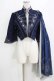 画像1: Ozz oneste / 青薔薇マント付ジャケット  ネイビー H-26-02-11-029-OO-JA-KB-ZH (1)