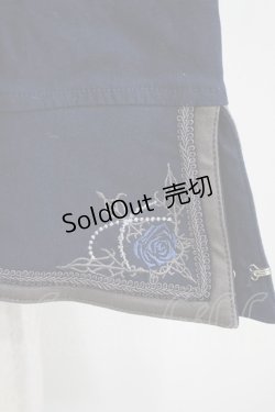画像4: Ozz oneste / 青薔薇マント付ジャケット  ネイビー H-26-02-11-029-OO-JA-KB-ZH