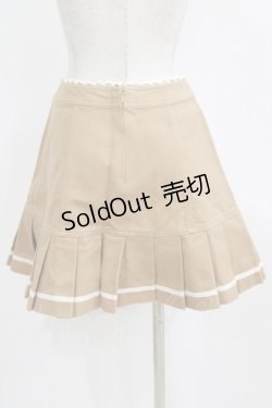 画像3: Emily Temple cute / ダブルボタンプリーツスカート  ブラウン H-26-02-11-031-ET-SK-AK-ZH