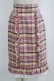 画像1: MILK / M cafe スカート  ローズチェック H-26-02-11-033-ML-SK-KB-ZH (1)