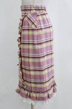 画像2: MILK / M cafe スカート  ローズチェック H-26-02-11-033-ML-SK-KB-ZH