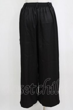 画像3: NieR Clothing / 2WAY SIDE ZIP WIDE PANTS F 黒 H-26-02-11-036-PU-PA-AK-ZH