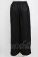 画像3: NieR Clothing / 2WAY SIDE ZIP WIDE PANTS F 黒 H-26-02-11-036-PU-PA-AK-ZH (3)