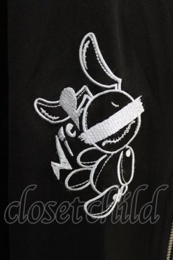 画像4: NieR Clothing / 2WAY SIDE ZIP WIDE PANTS F 黒 H-26-02-11-036-PU-PA-AK-ZH