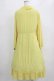 画像3: Jane Marple / クレープジョーゼットThistle embroideryドレス  イエロー H-26-02-11-004-JM-OP-KB-ZH (3)