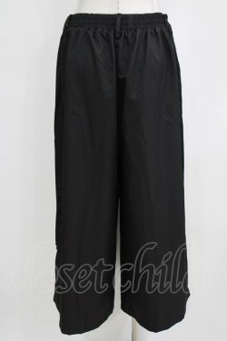 画像3: NieR Clothing / 2WAY SIDE ZIP WIDE PANTS F 黒 H-26-02-11-037-PU-PA-AK-ZH