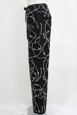 画像2: MILKBOY / WIREニットパンツ  ブラック H-26-02-11-038-MB-PA-KB-ZH