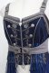 画像5: Ozz oneste / 薔薇刺繍ナポレオン2Wayビスチェ  ネイビー H-26-02-11-042-OO-TO-KB-ZH (5)