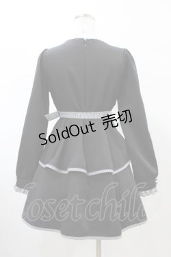 画像2: evelyn / ビッグリボンティアードワンピース F ブラック H-26-02-11-1031-LO-OP-YZ-ZH