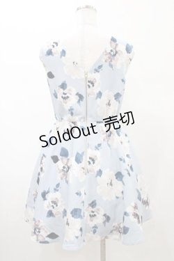 画像2: LIZ LISA / ぼかし花柄ワンピース Free サックス H-26-02-11-1039-LO-OP-NS-ZH