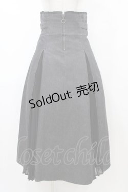 画像1: axes femme / ジップハイウエストスカート M ブラック H-26-02-11-1042-AX-SK-NS-ZH