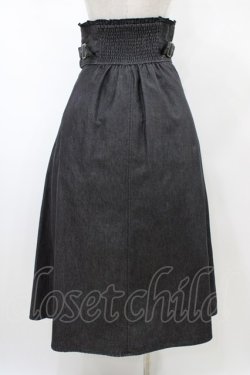 画像2: axes femme / ジップハイウエストスカート M ブラック H-26-02-11-1042-AX-SK-NS-ZH