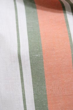 画像4: axes femme / レース重ねストライプスカート M オフ/オレンジ/グリーン H-26-02-11-1043-AX-SK-NS-ZH