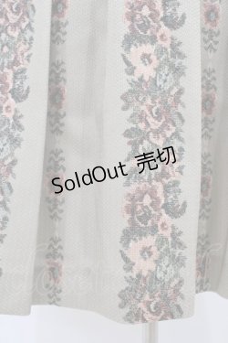 画像3: an another angelus / ゴブランフラワープリントタックスカート Free BEIGE H-26-02-11-1045-CA-SK-NS-ZH