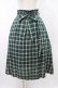 画像1: Secret Honey / リボン付きチェックスカート Free グリーン H-26-02-11-1046-CA-SK-NS-ZH (1)