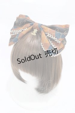 画像1: ALICE and the PIRATES / Nostalgic Gift〜くるみ割り人形と大切な想い出〜リボンカチューシャ  ブラウン H-26-02-11-1005-PA-AC-NS-ZH