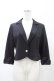 画像1: axes femme / ビジューボタンジャケット M ブラック H-26-02-11-1060-AX-JA-NS-ZH (1)