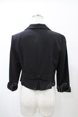 画像2: axes femme / ビジューボタンジャケット M ブラック H-26-02-11-1060-AX-JA-NS-ZH