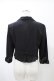 画像2: axes femme / ビジューボタンジャケット M ブラック H-26-02-11-1060-AX-JA-NS-ZH (2)