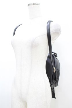 画像2: LIZ LISA / メニービジューロングリボンリュック  ブラック H-26-02-11-1001-LO-BG-YZ-ZH